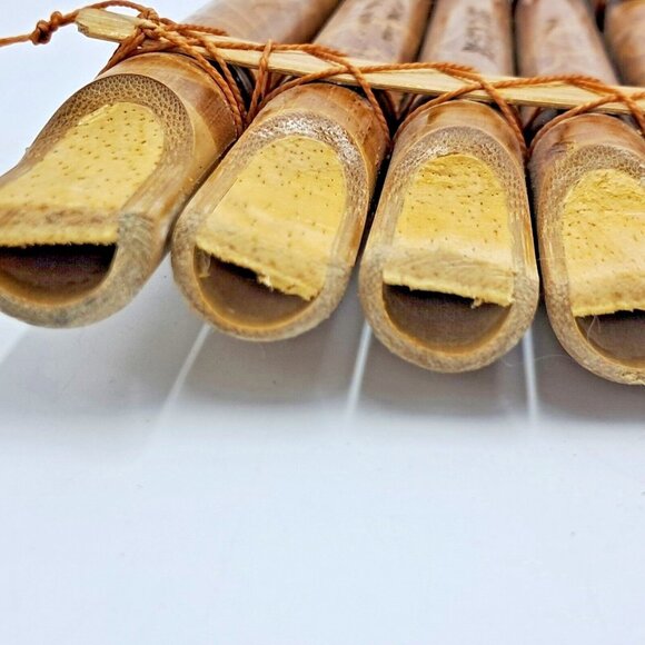 Bamboo Handflute Pan Pipes-Hand Made - Picture 5 of 9